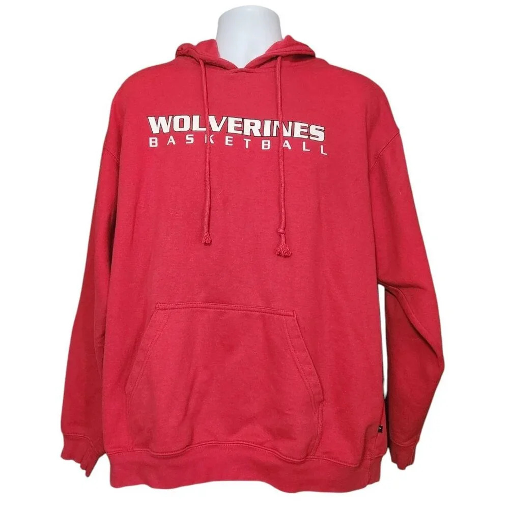Pennant Wolverines‎ Basketball Men's XL Hoodie Pullover